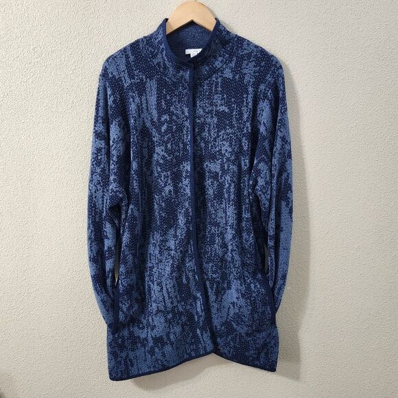 J.Jill Intarsia Pure Jill Jacquard Cardigan - Picture 3 of 14